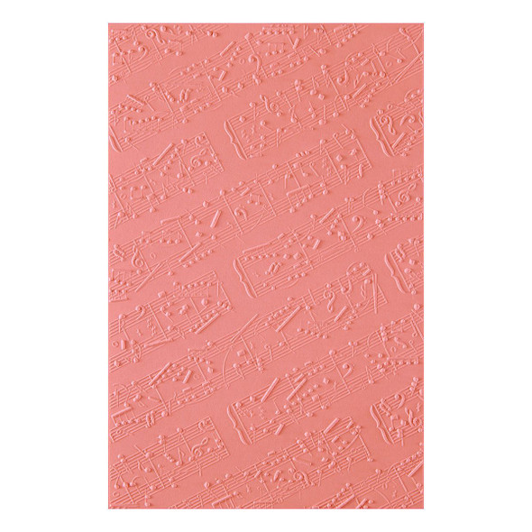 OakridgeStores.com | Spellbinders - Favorite Song - 3D Embossing Folder - 5.50 x 8.50 inches - E3D-165 810176109915