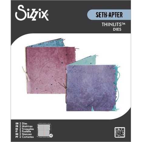 OakridgeStores.com | Sizzix - Mini Page Duo - Thinlits Die Set 2PK by Seth Apter - 667052 630454293705