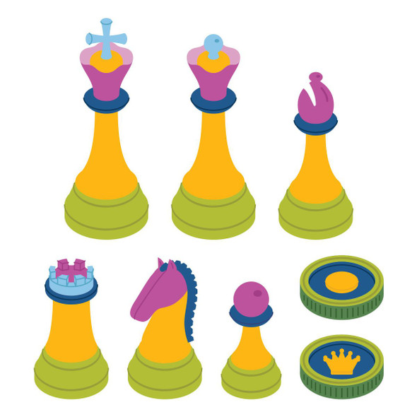 OakridgeStores.com | Spellbinders - Chess & Checkers - Etched Dies - Checkmate Collection - S4-1534 810205712093