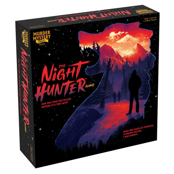 OakridgeStores.com | University Games - The Night Hunter - Immersive Evidence Investigation Game, 100 pcs - 33356 023332333561