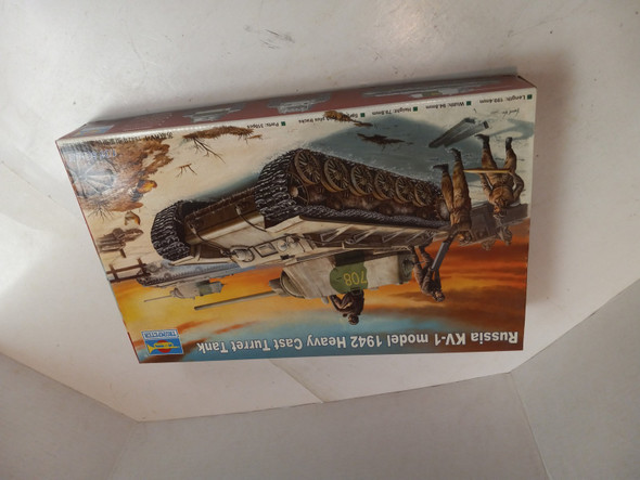 RESALE SHOP - NOB Trumpeter 1/35th Russia KV-1 1942 heavy cast turret tank Model Kit NEW - JIMI-00359-NOB5724