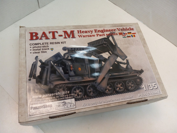 RESALE SHOP - PanzerShop 1/35 BAT-M Heavy Engineer Vehicle- Resin Model Kit- NOB RARE---- Read - JIMI-PS35C119HT-NOB5943