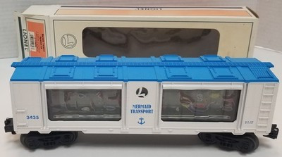 RESALE SHOP - Lionel O Scale Mermaid Transport Aquarium Car 6-19856 - RIOR-6-19856-U4880