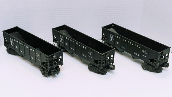RESALE SHOP - Lot of 3 Lionel Lehigh Valley Hoppers - RIOR-HPRCR3LOT-U4905
