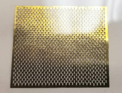 RESALE SHOP - Extra Tech O-12 Perforated Foil For Air Cooled Gun Barrel Jackets Oval Hole 1/48 - STORE-12-NS5674