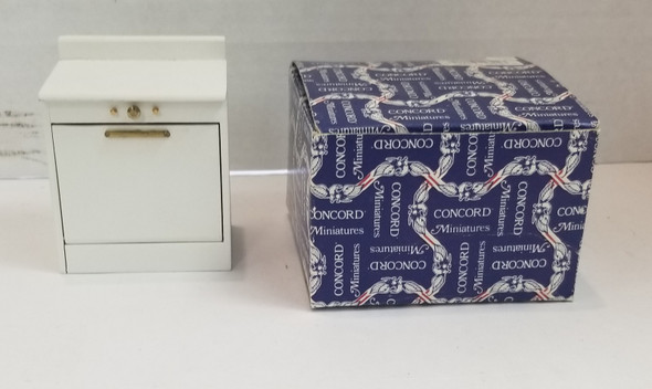 RESALE SHOP - VTG Concord Miniatures White Dishwasher for Dollhouse Miniature #2794 - STORE-2794WASH-LN6008