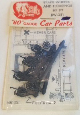 RESALE SHOP - Cal-Scale Brake And Housings Six Set SE-351 HO Scale - STORE-351-NS5600
