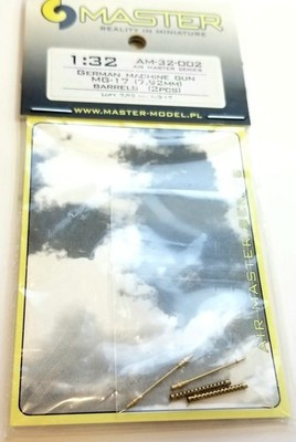 RESALE SHOP - Master German Machine Gun MG17 (7,92mm) Barrels (2) 1/32 AM32002 - STORE-AM32002-NS5647