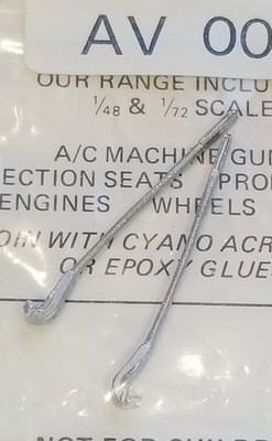 RESALE SHOP - Aeroclub Models AV002 Model Aircraft Spares 1/48-1/72 - STORE-AV002-NS5596