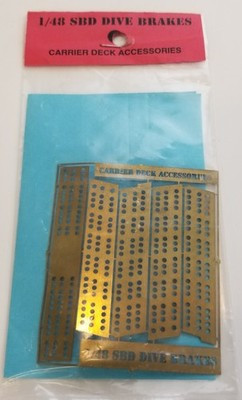 RESALE SHOP - Carrier Deck Accessories 1/48 SBD Dive Brakes CW001 - STORE-CW001-NS5660