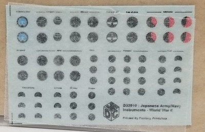 RESALE SHOP - DMC Model Design Construction D32010 Japanese Army Navy Instr/ts WWII 1/32 - STORE-D32010-LN5715