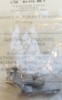RESALE SHOP - Aeroclub Models Ejection Seat EJ410 Mk7 Model Aircraft Spares 1/48 - STORE-EJ410-NS5601
