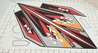 RESALE SHOP - Power Wheels Label Sheet 4x4 Speed For Children's Ride On Vehicle (READ) - STORE-LABELSHEETB-U5840