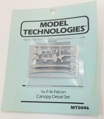RESALE SHOP - Model Technologies 1/48 F-16 Falcon Canopy Detail Set MT0046 - STORE-MT0046-NS5669