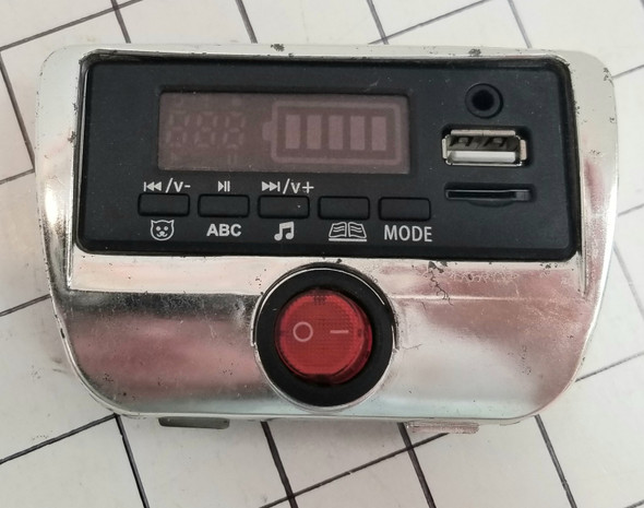 RESALE SHOP - Unbranded Used Stereo System for Children's Ride on - STORE-PART-S-U5948