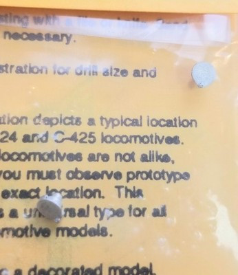RESALE SHOP - Details West SF-202 ALCO Sand Filler Hatch HO Scale - STORE-SF-202-NS5583
