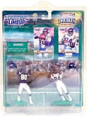 RESALE SHOP - Starting Lineup 2000 Classic Doubles Cris Carter & Randy Moss Minnesota Vikings - BRMA-SL71505-NS6029