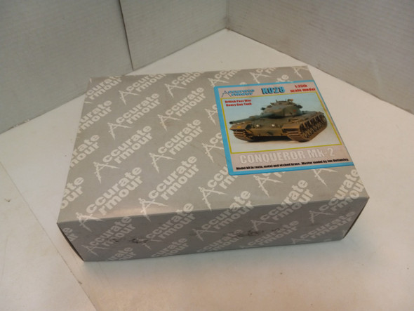 RESALE SHOP - Accurate Armour 1/35 Scale British Post War Heavy Tank Conqueror Mk-2 Resin Kit - JIMI-K028-NOB6152