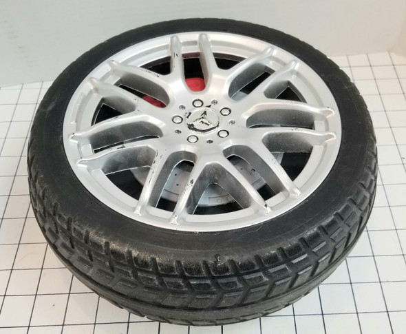 RESALE SHOP - Unbranded Used Mercedes-Benz Front Wheel For Children's Ride on Vehicle (READ) - STORE-MBENZWHEELB-U5835
