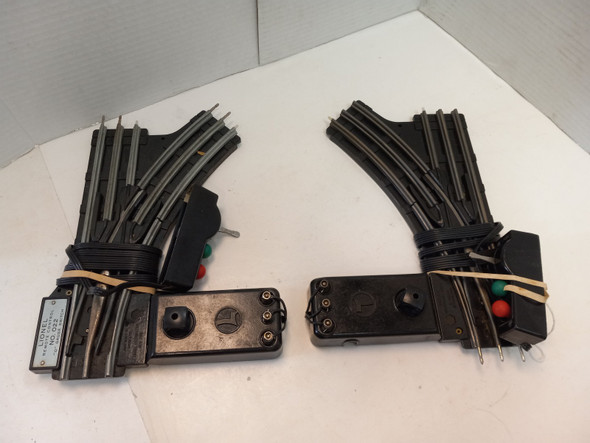 RESALE SHOP - Lot Of 2 #022 Lionel Switches Pre Wired With Controllers , UNTESTED - WINO-022#3-U6077