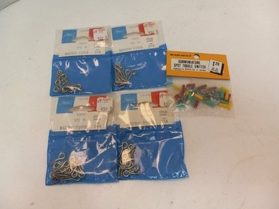 RESALE SHOP - Lot Of Screw Eyes And Electrical Hardware - WINO-HARDWARE-LN6093