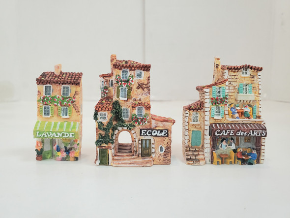 RESALE SHOP - VTG Dominique Gault Ceramic Buildings - BABE-FRENCHBUILDINGS-NS6195