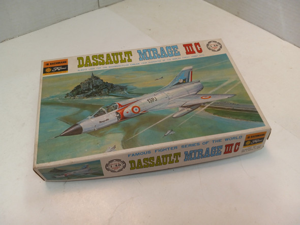 RESALE SHOP - Bachmann Fujimi Dassault Breguet Mirage IIIC 1:48 SCALE 0783:300 - BOBR-0793:300-NOB6984
