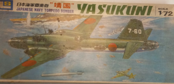 RESALE SHOP - Ls Yasukuni 1/72 Japanese Navy Torpedo Bomber #152-450 - BOBR-142-450-NOB7045