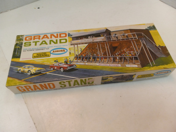 RESALE SHOP - Vintage Aurora Slot Car Model Motoring GRAND STAND Kit No.1452-198 HO MINT NEW - BOBR-1452-198-NOB6185