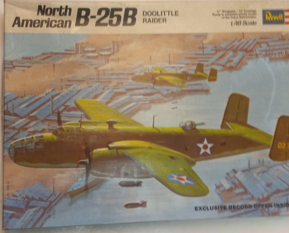 RESALE SHOP - Revell North American 1/48 B-25B Doolittle Raider #285-250 - BOBR-285_250-NOB7038