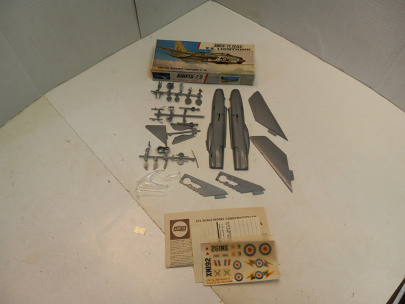 RESALE SHOP - AIRFIX LIGHTNING F-1 A -Kit 1/72 Vintage Model Kit New Unassembled #290 - BOBR-290-NOB6218
