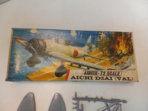 RESALE SHOP - Aichi D3AI (VAL) Airfix 1/72 Scale Model Vintage Japanese Bomber NOB MINT!! - BOBR-294-NOB6226