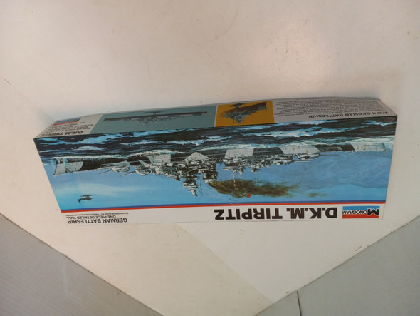 RESALE SHOP - Monogram D.K.M. Tirpitz German Battleship WWII Model Kit SEALED PARTS MINT - BOBR-3009-0101-NOB6922