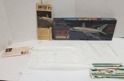 RESALE SHOP - Aurora 737 Boeing Short Range Commercial Jet 1/72 #359-198 (Desc.)1 - BOBR-359-198-LN6991