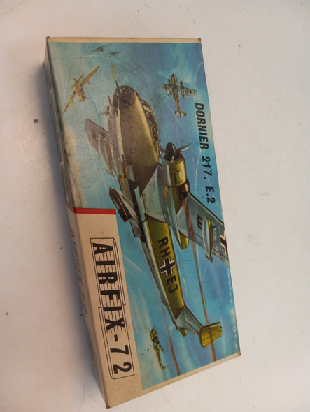 RESALE SHOP - RARE VINTAGE CLASSIC 1963 AIRFIX 1/72 WW II German Dornier Do. 217E-2 Bomber NOB - BOBR-383-NOB6263