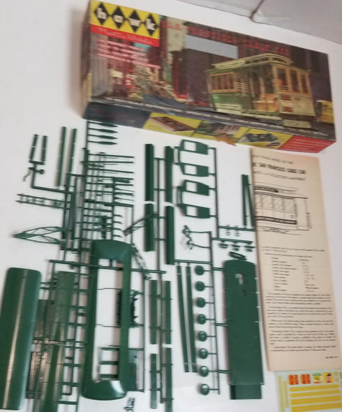 RESALE SHOP - Hawk 1:48 Scale San Francisco Cable Car #517-80 - BOBR-517-80-NOB6943