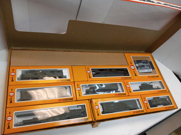 RESALE SHOP - Cox HO Scale Armored Attack Express Train Box Set NOB RARE VINTAGE - BOBR-6036-NOB6883