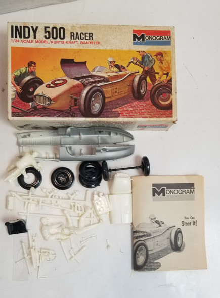 RESALE SHOP - Monogram 1/24 Indy 500 Kurtis-Kraft Racer #6715 - BOBR-6715-NOB6905