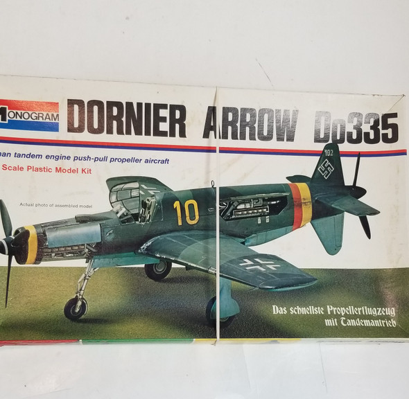 RESALE SHOP - Monogram 1/48 dornier Arrow Do335 #7538 - BOBR-7538-NOB6918