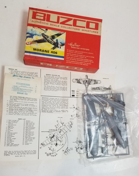 RESALE SHOP - Buzco 1/72 Scale Morane 406 #903-89 - BOBR-903-89-NOB6953