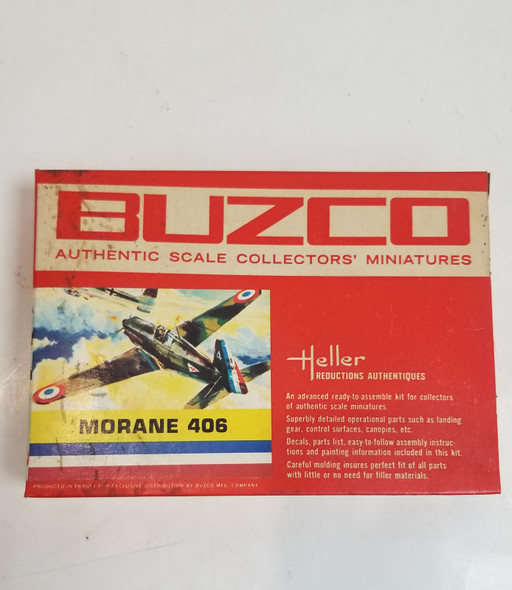 RESALE SHOP - Buzco 1/72 Scale Morane 406 #903-89 - BOBR-903-89-NOB6953