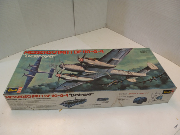 RESALE SHOP - Revell 1:32 Scale Messerschmitt Bf110-G-4 "Destroyer" model kit #H-250 MINT NOB! - BOBR-H-250-NOB6808
