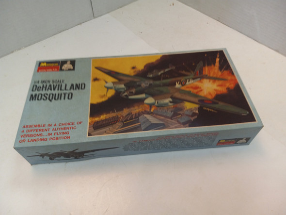 RESALE SHOP - 1966 MONOGRAM DEHAVILLAND MOSQUITO Model Kit #PA129 NOB MINT!!!! - BOBR-PA129-200-NOB6837