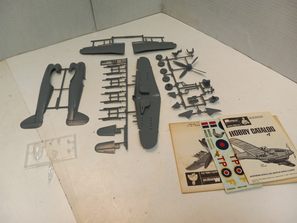 RESALE SHOP - MONOGRAM CLASSICS 1/4" SCALE U/A "HAWKER MK 1B TYPHOON" MINT PERFECT! - BOBR-PA213-150-NOB6261