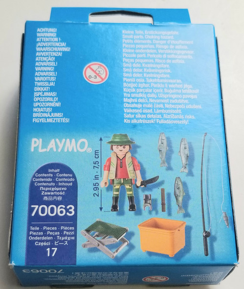 RESALE SHOP - Playmobil #70063 Fisherman And Fish Special Plus - BRMA-70063-NS6773