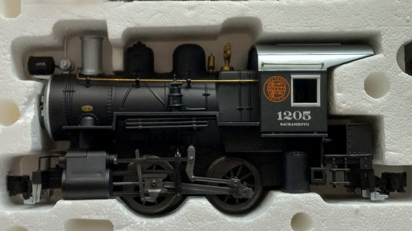 RESALE SHOP - Aristo-Craft Trains G Scale Southern Pacific Lines 0-4-0 Steam Engine Set - BRMA-ART1205-NOB6864