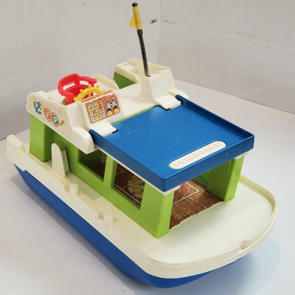 RESALE SHOP - VTG Fisher Price Little People Play Houseboat #985 - BRMA-FP985-U6170