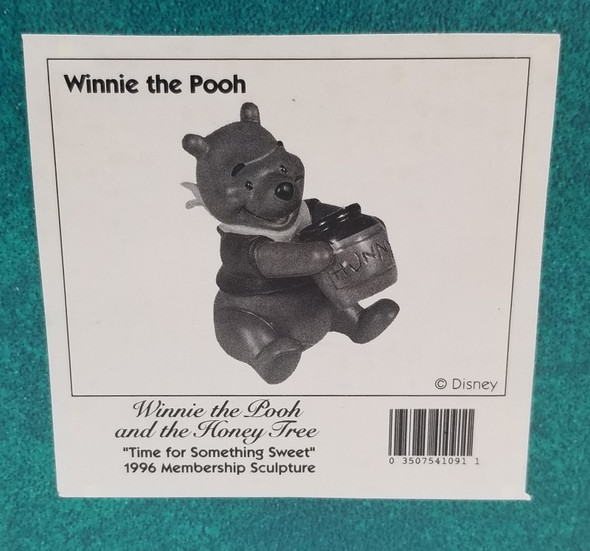RESALE SHOP - Walt Disney Collection Winnie the Pooh the Honey Tree "Time for something Sweet" - BRMA-POOHSWEET-NOB6774