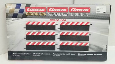 RESALE SHOP - Carrera for 1:24/1:32 scale 6 Track Outside Shoulders #20560 - MARU-20560-NS6817
