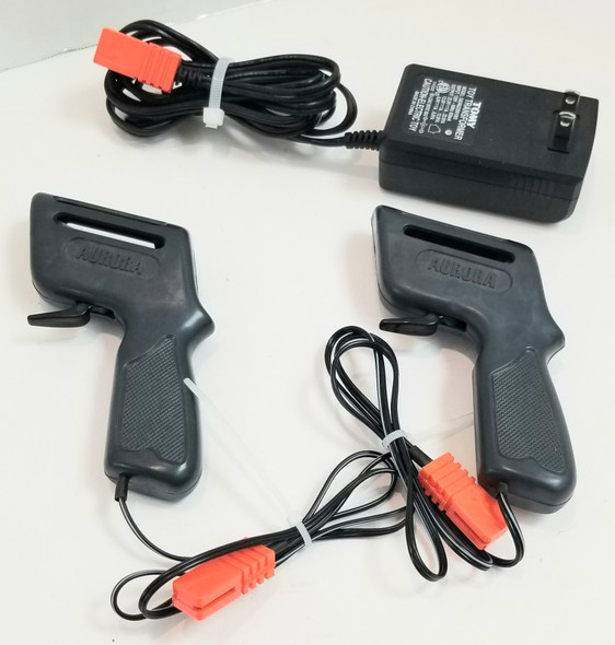 RESALE SHOP - Set AFX Tomy Transformer & 2 Aurora AFX Hand Controllers ALL Untested HO Scale - MARU-CRTLTRSRMER-LN6958